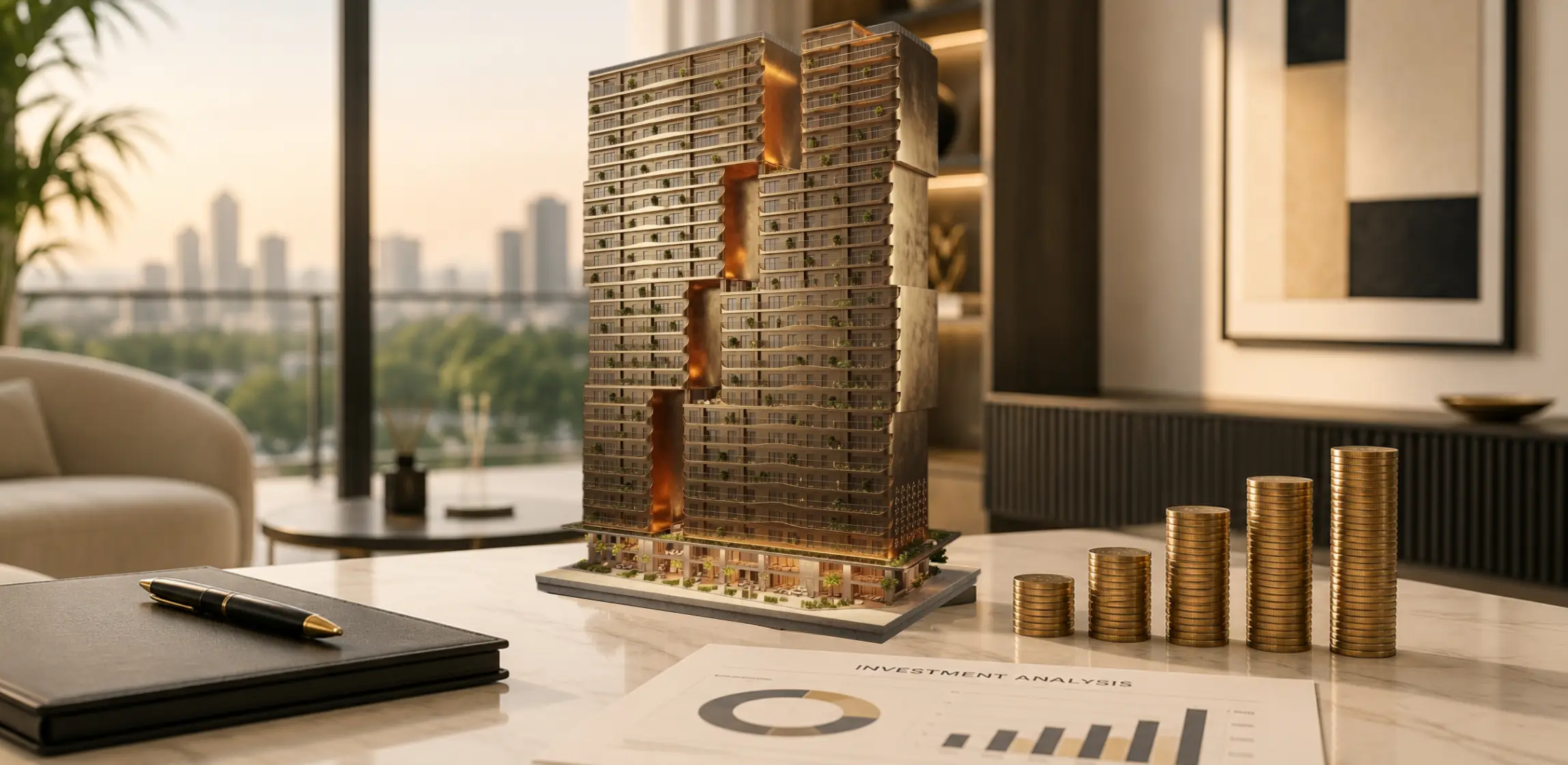 Model of Selton Skye apartment